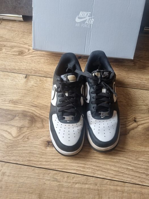 Nike Air Force 1 Low - Black/White - Rozmiar 42 + Oryginalne Pudełko