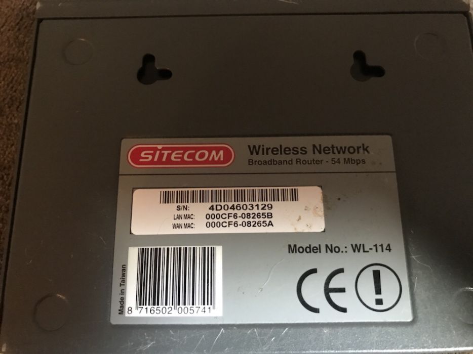 Router wirelles Sitecom
