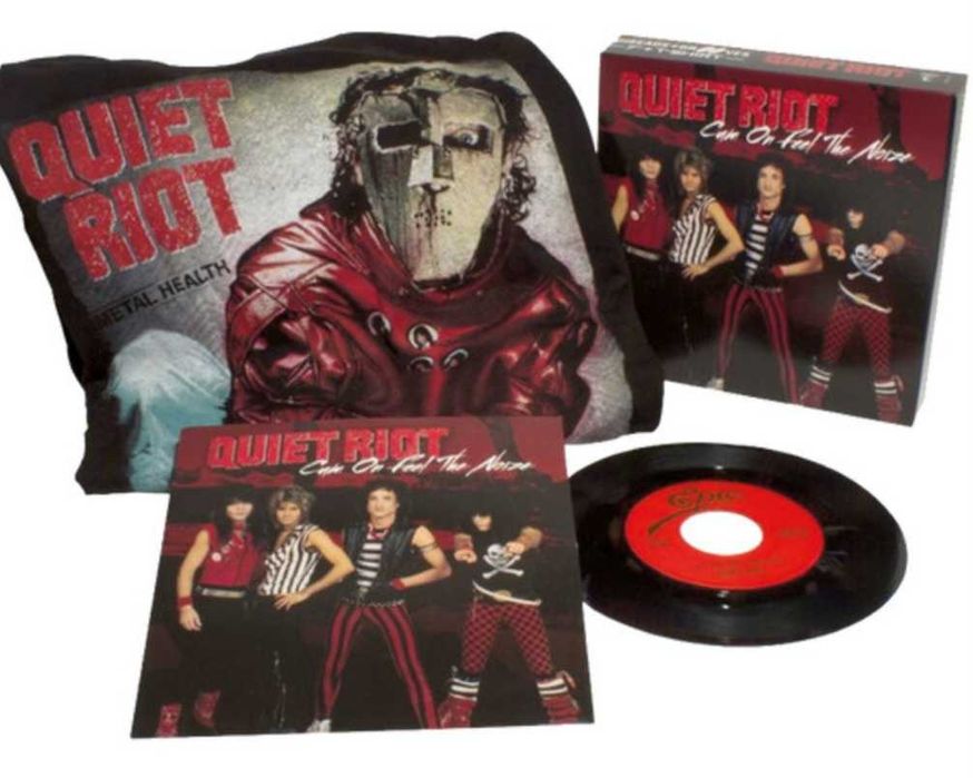 Sealed Vinyl Record Box Set Featuring a Quiet Riot Record and T-Shirt (2012)64729953201537120