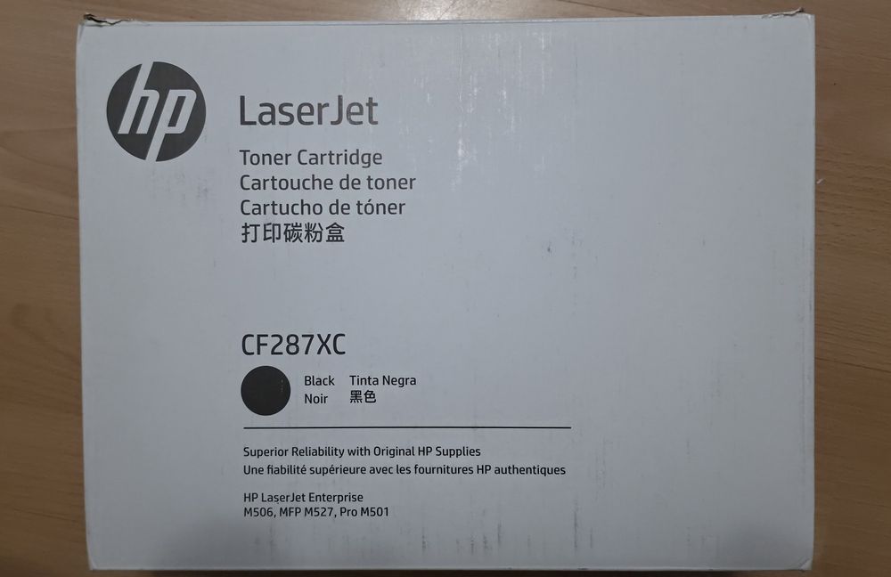 Oryginalny toner HP 87X CF287XC