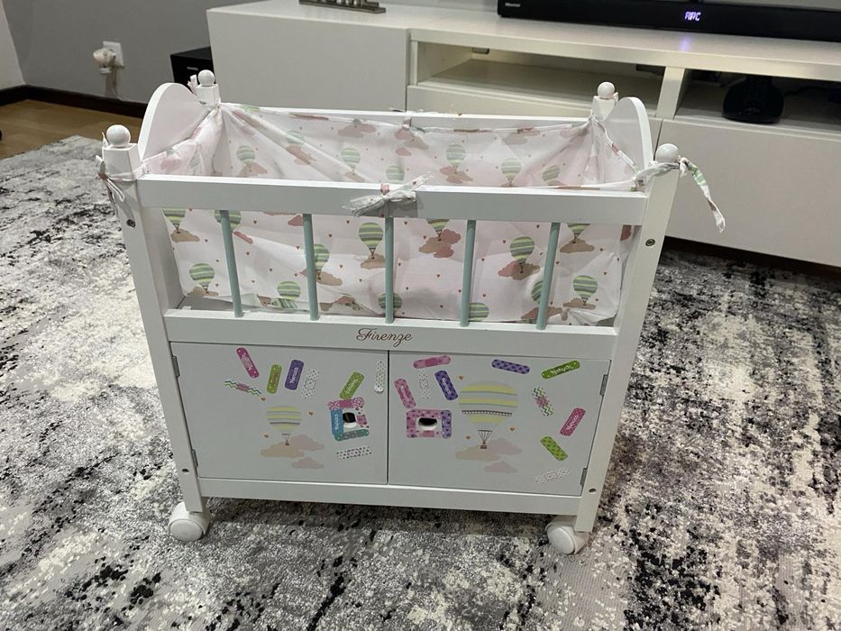 Cama De Bonecas Em Madeira