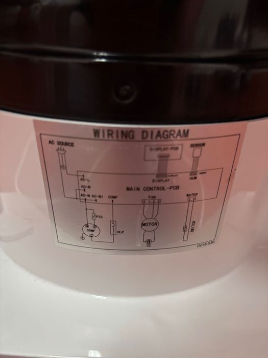 Desumidificador Tristar 10L