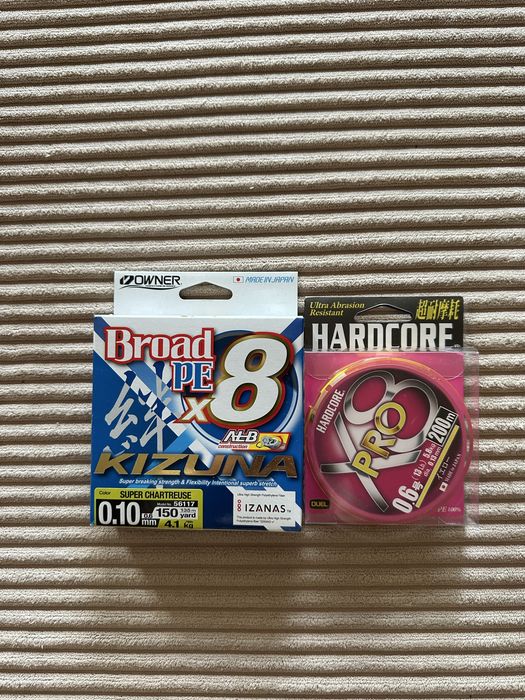 Шнур рыболовный виробництво Японія.