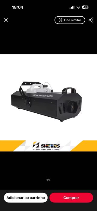 Máquina de Fumo 3000w