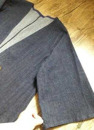 Кардеган джинсовый