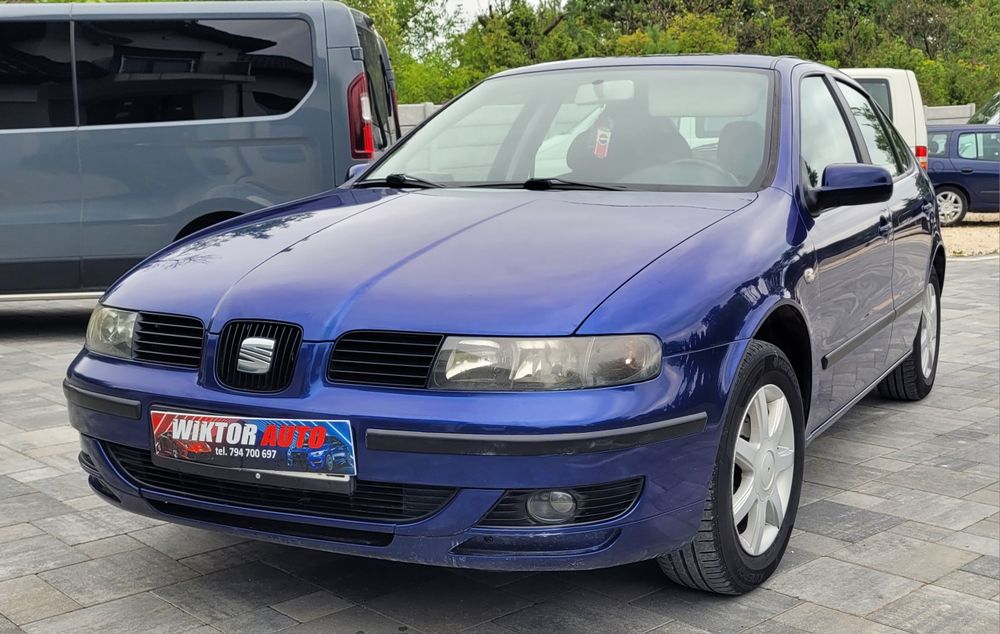 Seat Leon*2002 rok*1,6 B+Gaz*I właściciel*Długie opłaty*Sprawna klima