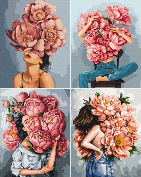 Топ Картина по номерах, малювання по номерах фарбами, набір для творчо