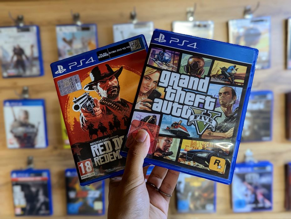 PlayStation 4 Pro 1TB + GTA V + RDR2 (ГАРАНТІЯ 12 МІСЯЦІВ)