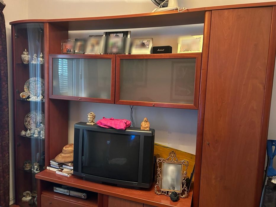 Móvel de Sala de madeira de cerejeira