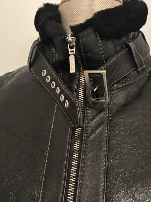 Kożuch damski , kożuch naturalny, , kurtka kożuchowa , ramoneska