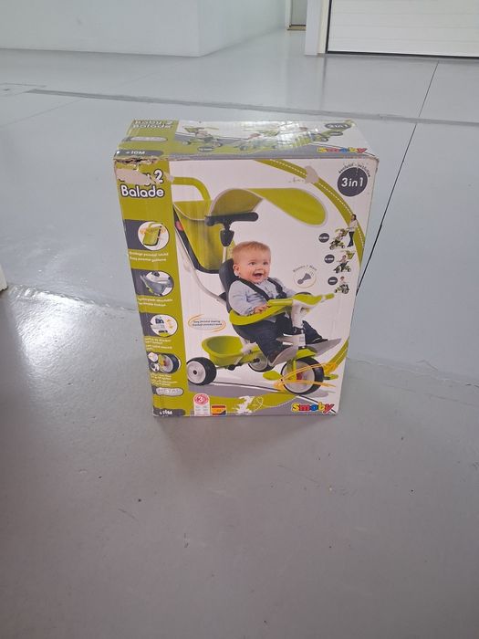 Triciclo SMOBY Baby Balade Verde