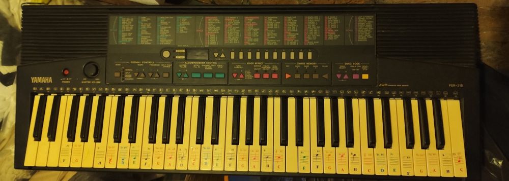Yamaha psr 215 uszkodzona