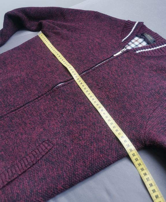 Sweter męski Pamoni bordowy