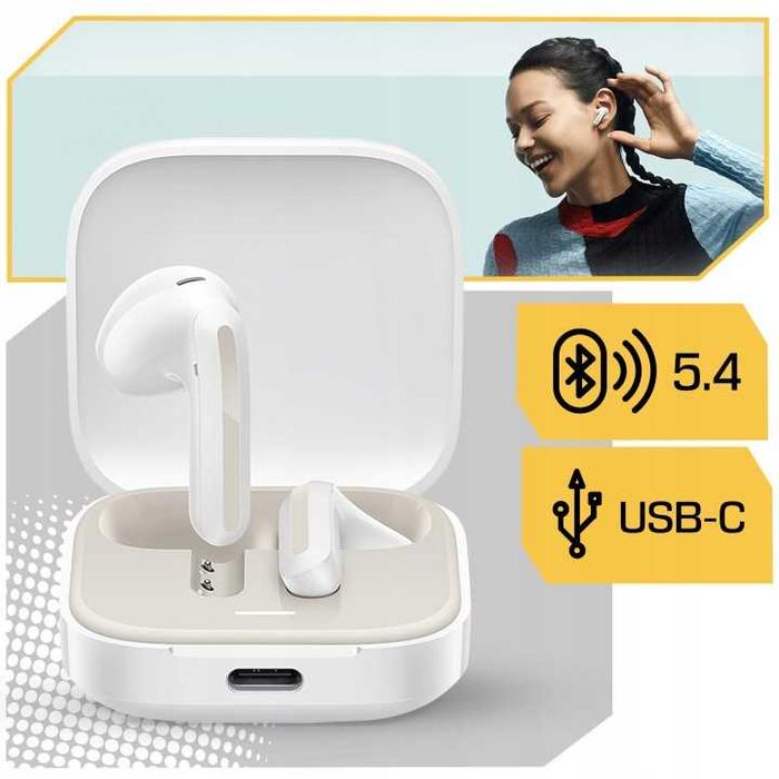 Słuchawki Bezprzewodowe Douszne Xiaomi Redmi Etui Bt 5.4