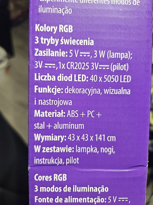 Lampa narożna led Lethe 4 szt.
