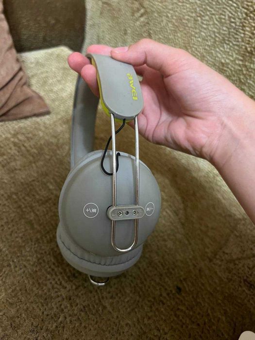 Навушники Awei A800BL  Gray Bluetooth