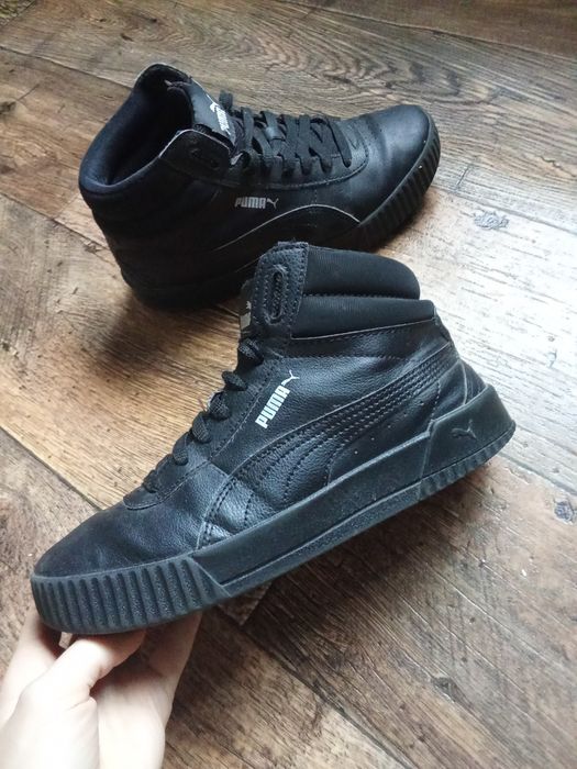 Czarne damskie buty Puma rozmiar 38