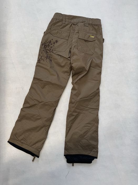 Damskie spodnie narciarskie y2k skate snowboard zimowe