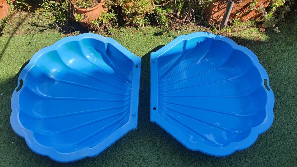 Piscina Concha Dupla Maxi Azul