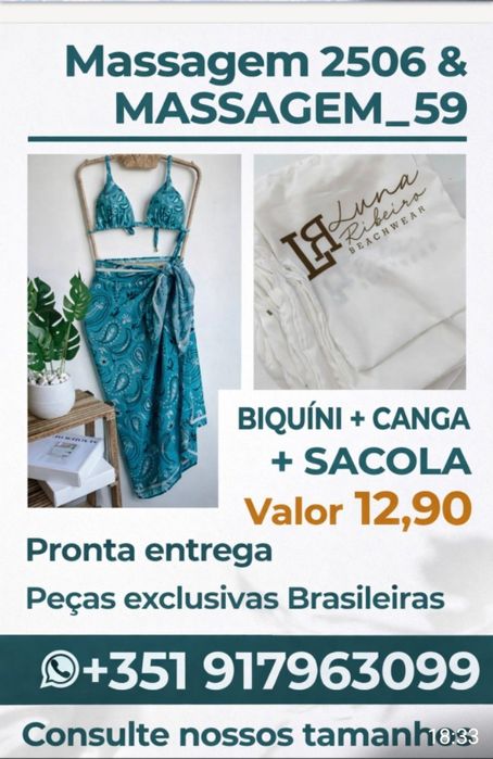 Massagem 2506 Biquínis Brasileiros