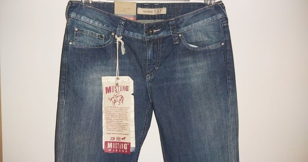 Nowe spodnie Mustang  jeans damskie 36/38