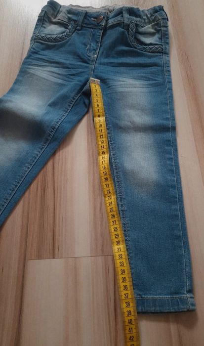 Spodnie jeans 116