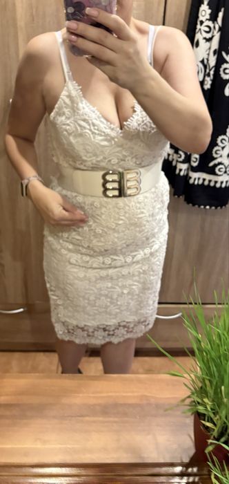 Sukienka boho na ramiaczkach