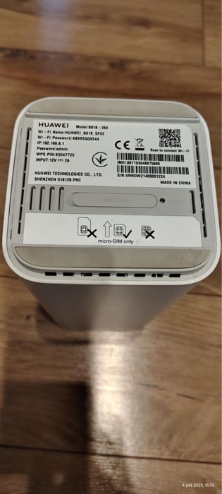 Router Huawei 4G 3 Prime bez simlocka