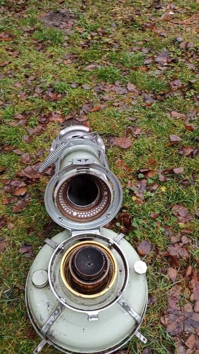 Zabytkowy piecyk naftowy/olejowy Aladdin blue flame