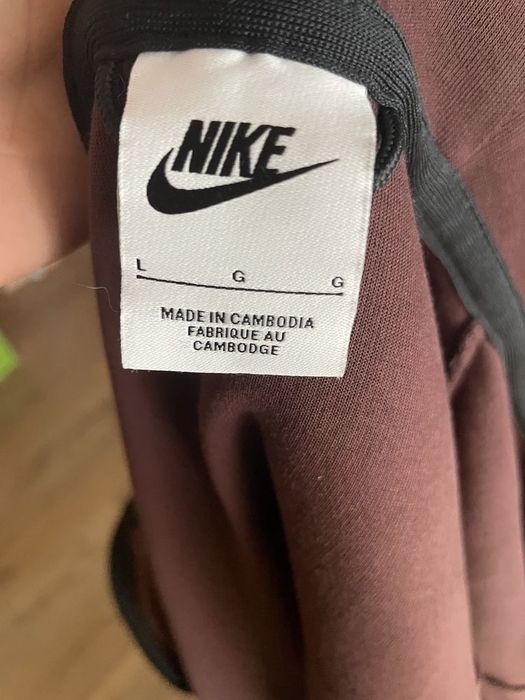 tech fleece nike brązowy rozmiar L