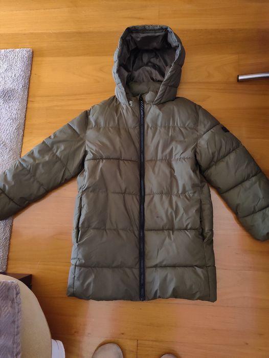 Casaco acolchoado longo Mango 9 anos