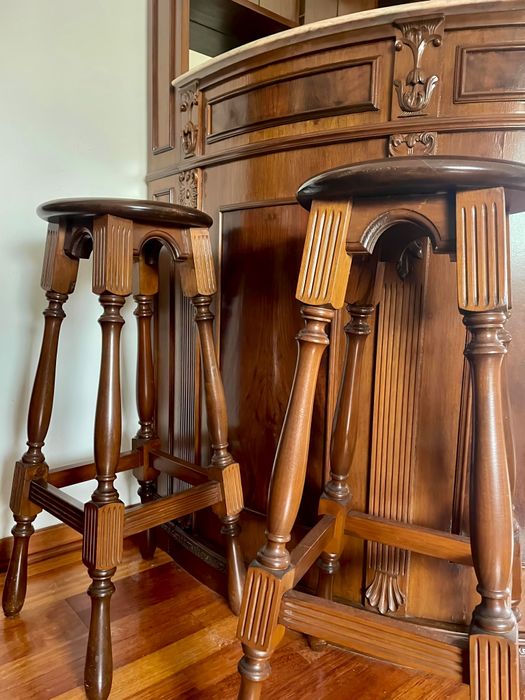 Bar de canto para sala