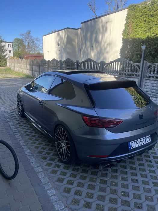 Seat Leon cupra black performance kubly wirtual beats wydech dokładki riegera
