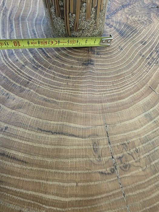 Jarra decorativa em madeira de artesanato