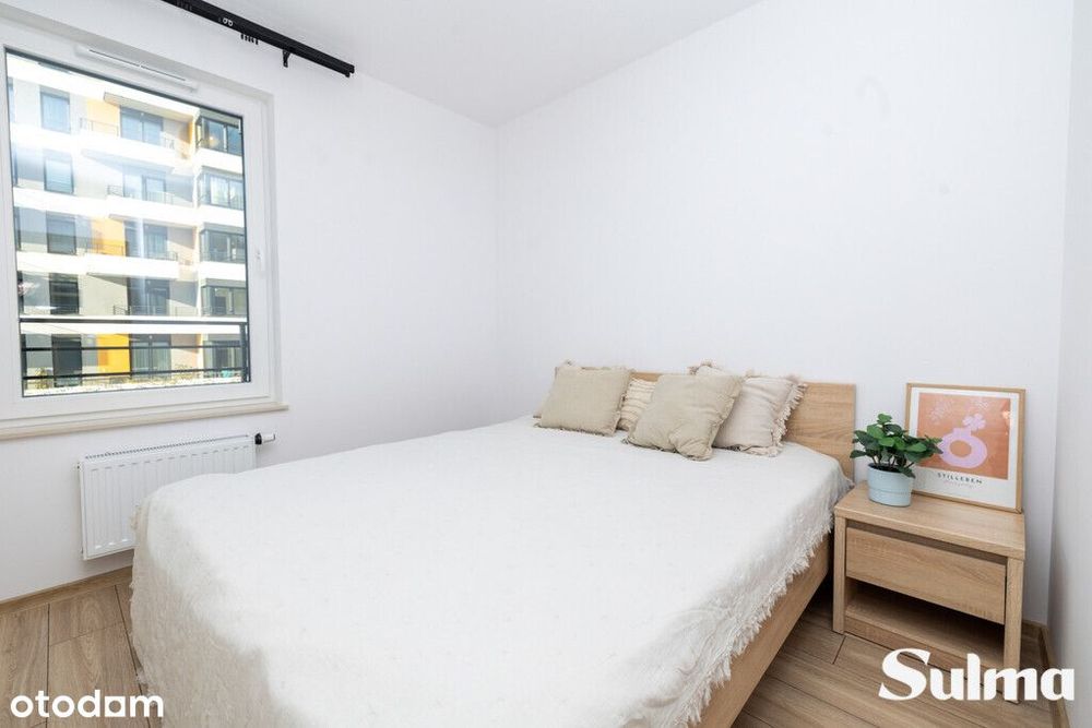 3 pokoje, 49 m², Banacha, nowoczesny blok, balkon