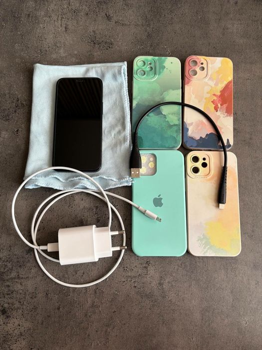 iPhone 12 mini 64gb Sim+Esin black с комплектом