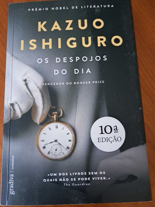 Vendo livro Os despojos do dia-