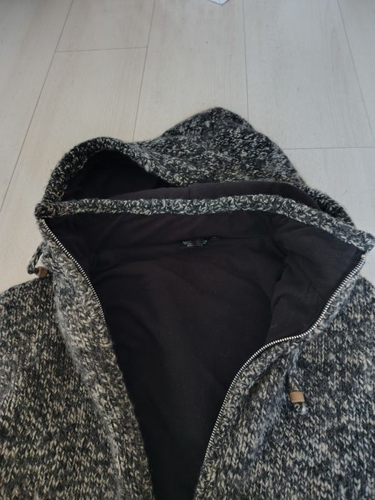 Bluza sweter kurtka 100% wełna, rozmiar M