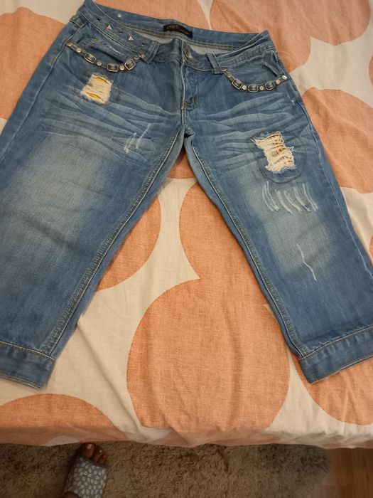 Calção de ganga Sra. L