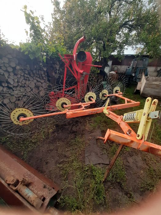 Прес підбирач New Holland, гребка та косарка