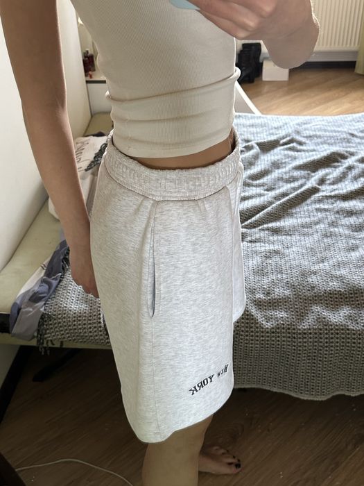 Шорти сірі на флісі ZARA M
