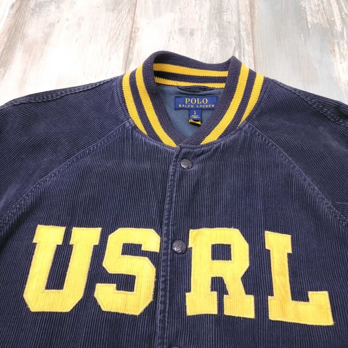 Polo Ralph Lauren Varsity Corduroy Kurtka Męska Sztruksowa Bomberka