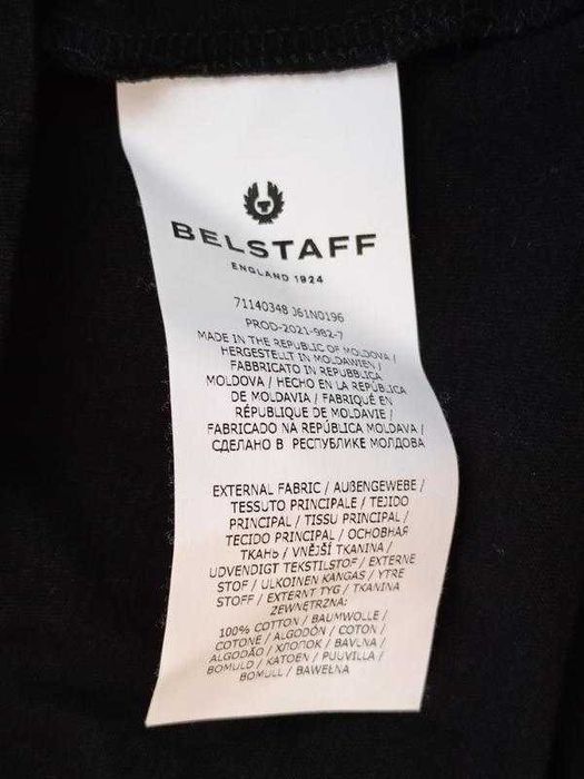 Чорна футболка Belstaff 1924 от Belstaff розмір S