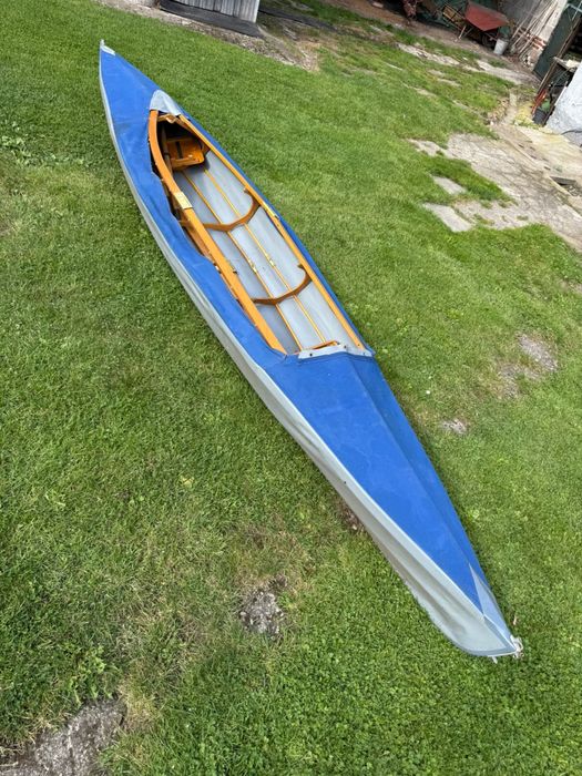 Kajak rozkladany 4,5m kompletny camping survival namiot