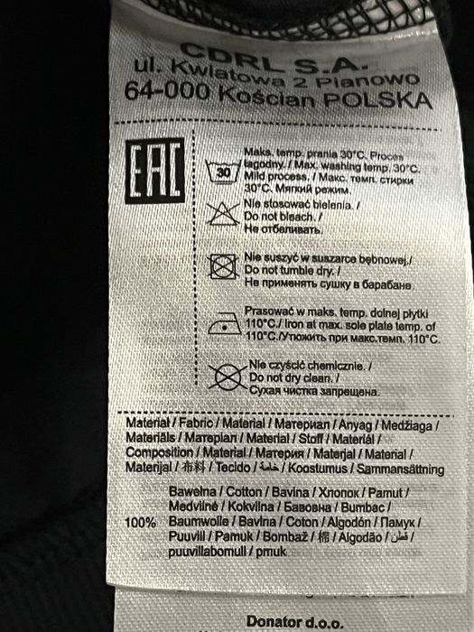 Bluza Coccodrillo 164 czarna