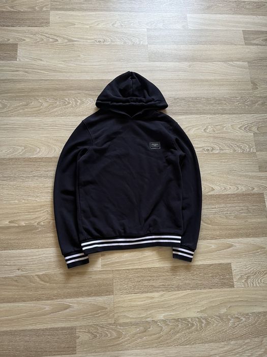 DOLCE & GABBANA 2024 marine stripe dark navy hoodie d&g versace archive y2k diesel худи кофта толстовка