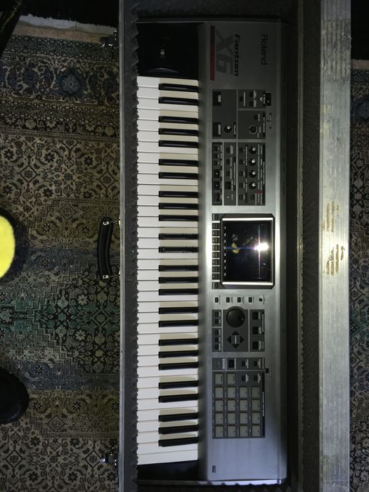 Teclado Roland x6 como novo com hardcase