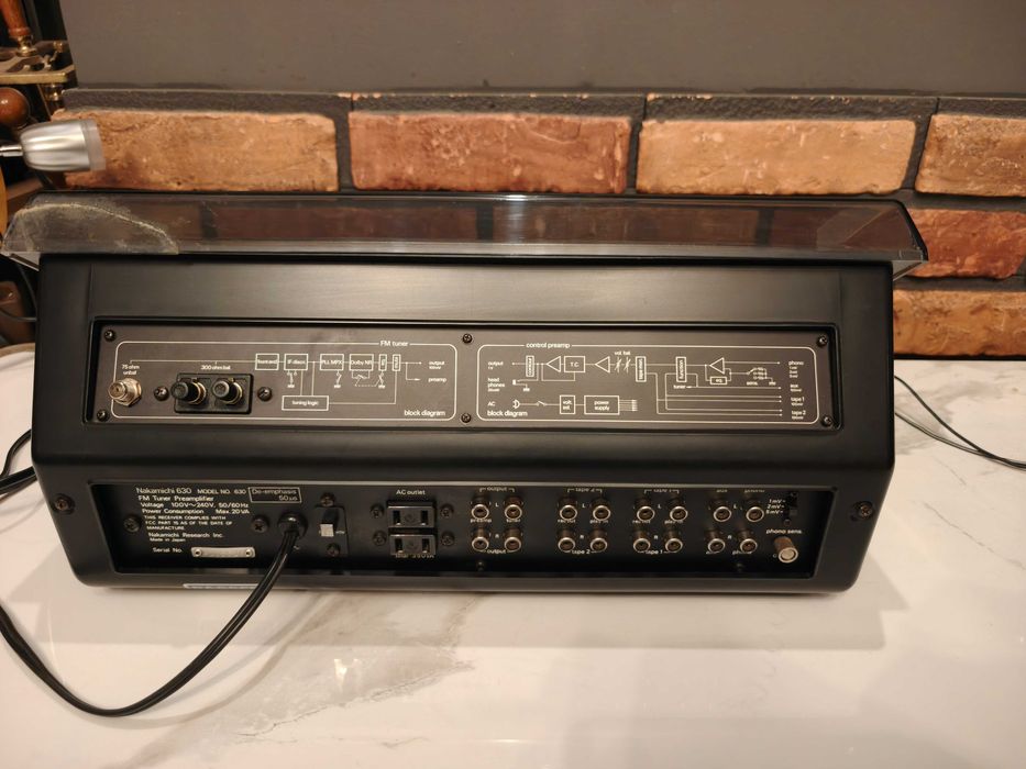 NAKAMICHI 630 ! Unikatowy przedwzmacniacz z tunerem ! HI-END