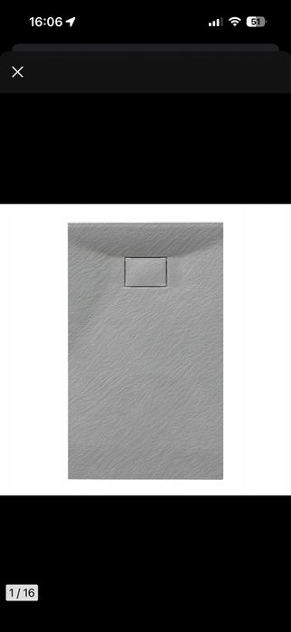 Nowy brodzik marki Hydrosan 130x90