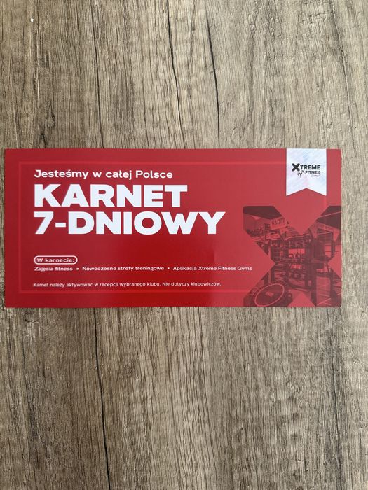 Karnet na siłownuę Xtreme Legnuca